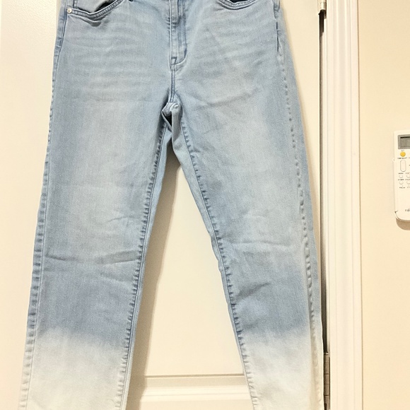 Jjill capri jeans 6 petite ombré bottom - Picture 1 of 3